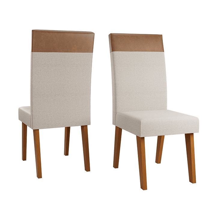 Juego de Comedor 6 sillas Imperial Beige 3