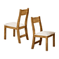 Juego de comedor 4 sillas Destiny Beige 75,1 x 75 x 110 cm - Miniatura 3