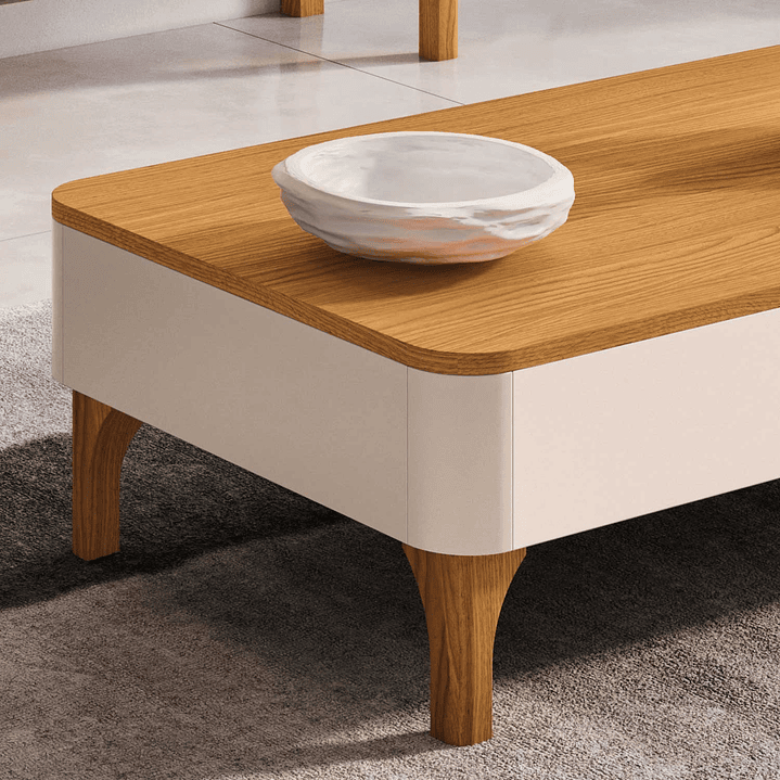 Mesa de Centro Niza Off White / Cinamomo 2