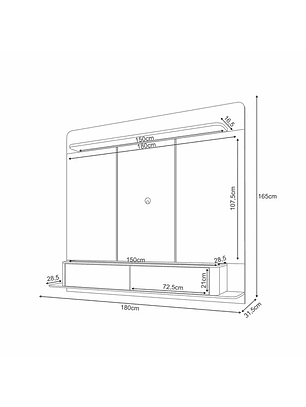 Home Panel Provenza 1.8 Tv 70