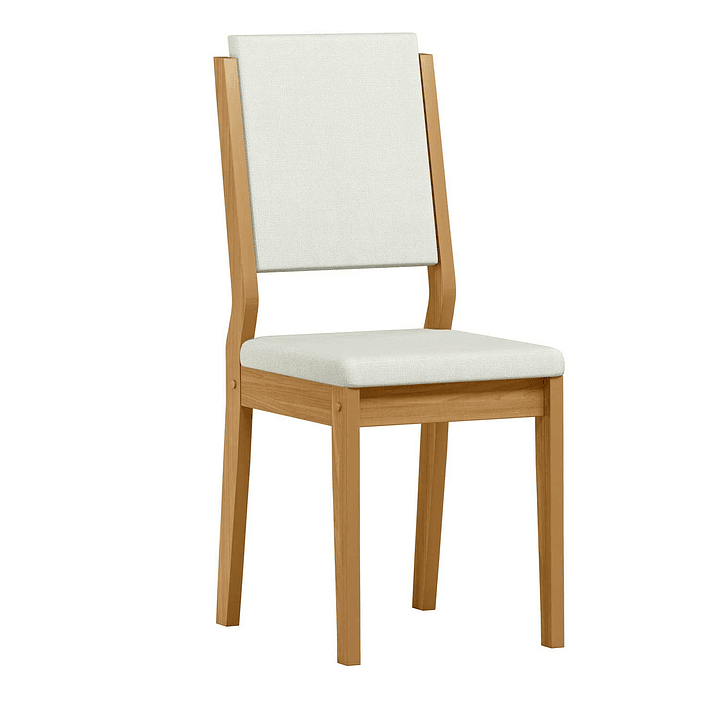 Juego de comedor 4 sillas Style Vidrio 1.0 Beige 4