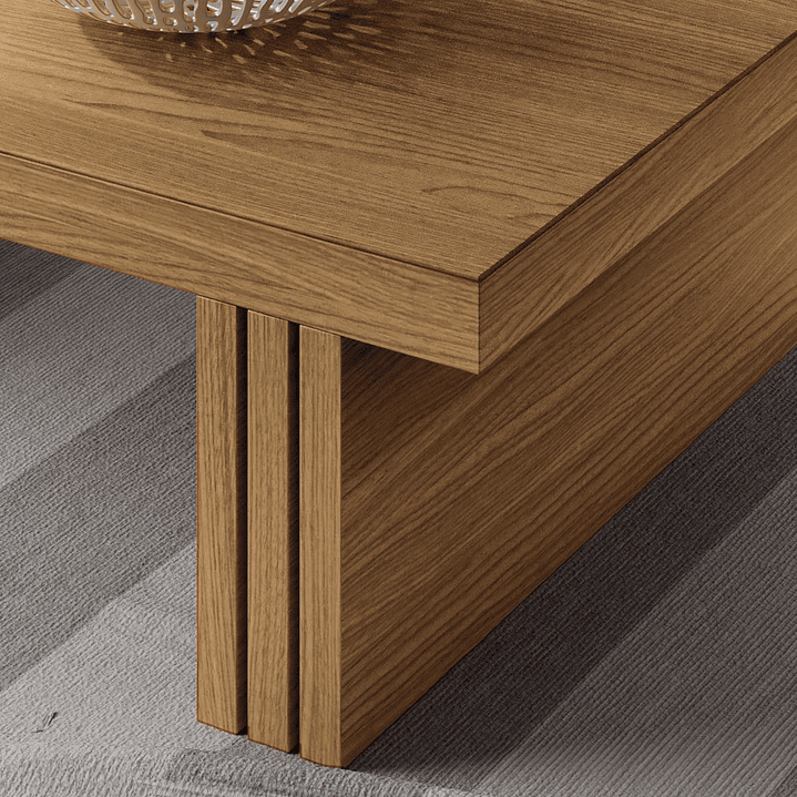 Set mesa Praga + Arrimo Trento freijo Off white 9