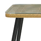 Juego De Comedor Terraza Santa Bárbara Caramelo 139x80 cm 4 Sillas Cojín Marfil  - Miniatura 4