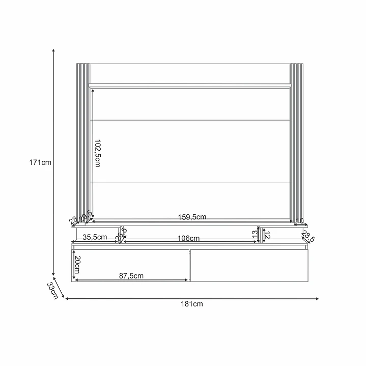 Home TV Panel Capri 1.8 65