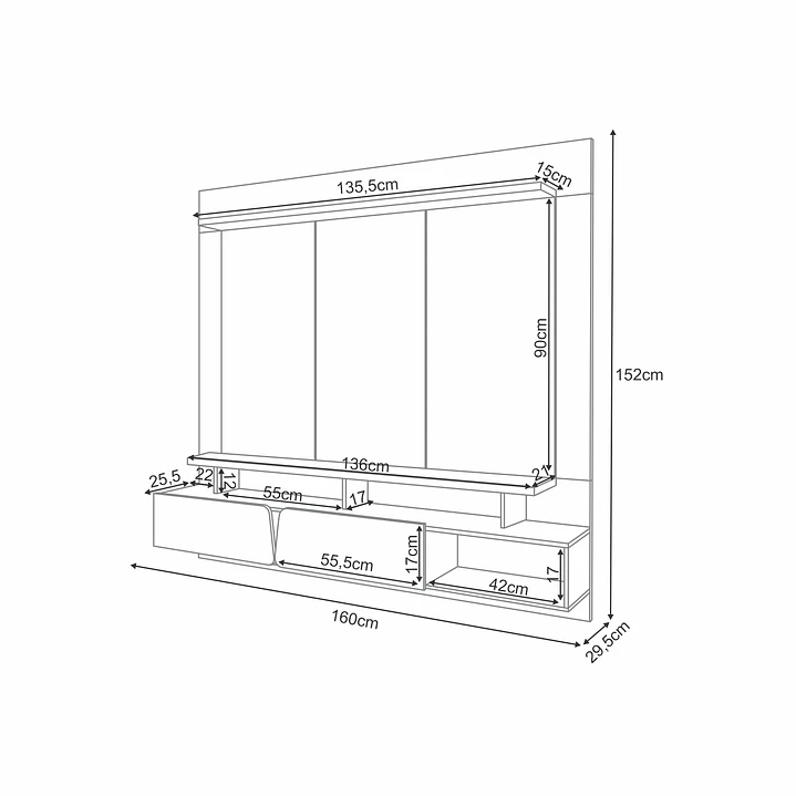 Home TV Panel Génova 1.6 65