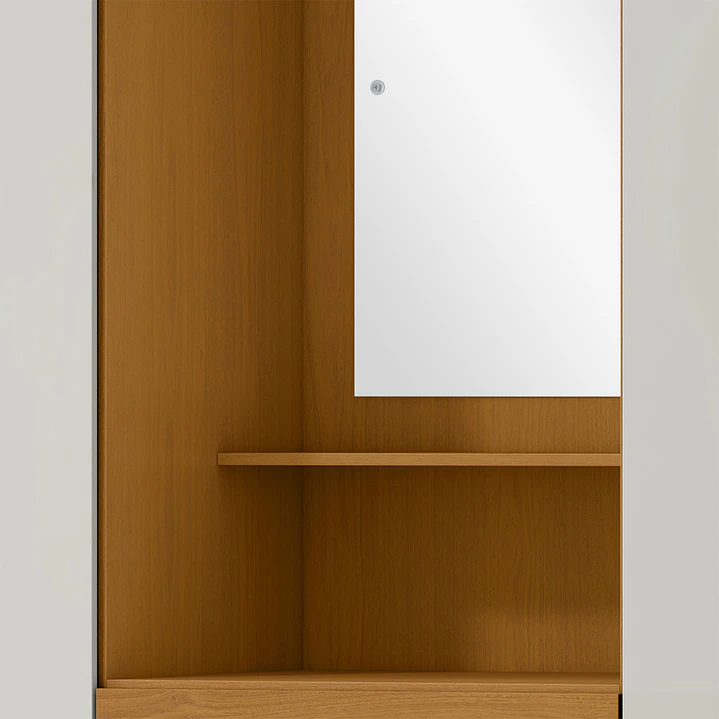 Closet 4 puertas 3 cajones Versalles 190 x 152,4 x 46,5 Cinamomo/ Off white 5