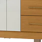 Closet 4 puertas 3 cajones Versalles 190 x 152,4 x 46,5 Cinamomo/ Off white - Miniatura 7