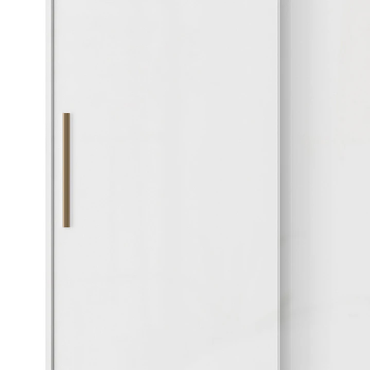 Closet 2 puertas corredera Lumière 190 x 91,7 x 46,5 Blanco Nieve 4