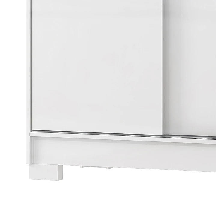 Closet 2 puertas corredera Lumière 190 x 91,7 x 46,5 Blanco Nieve 5