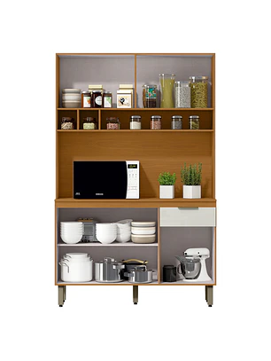 Kit Mueble de Cocina Rouse Cinamomo/ Off white 190 x 120 x 38,5