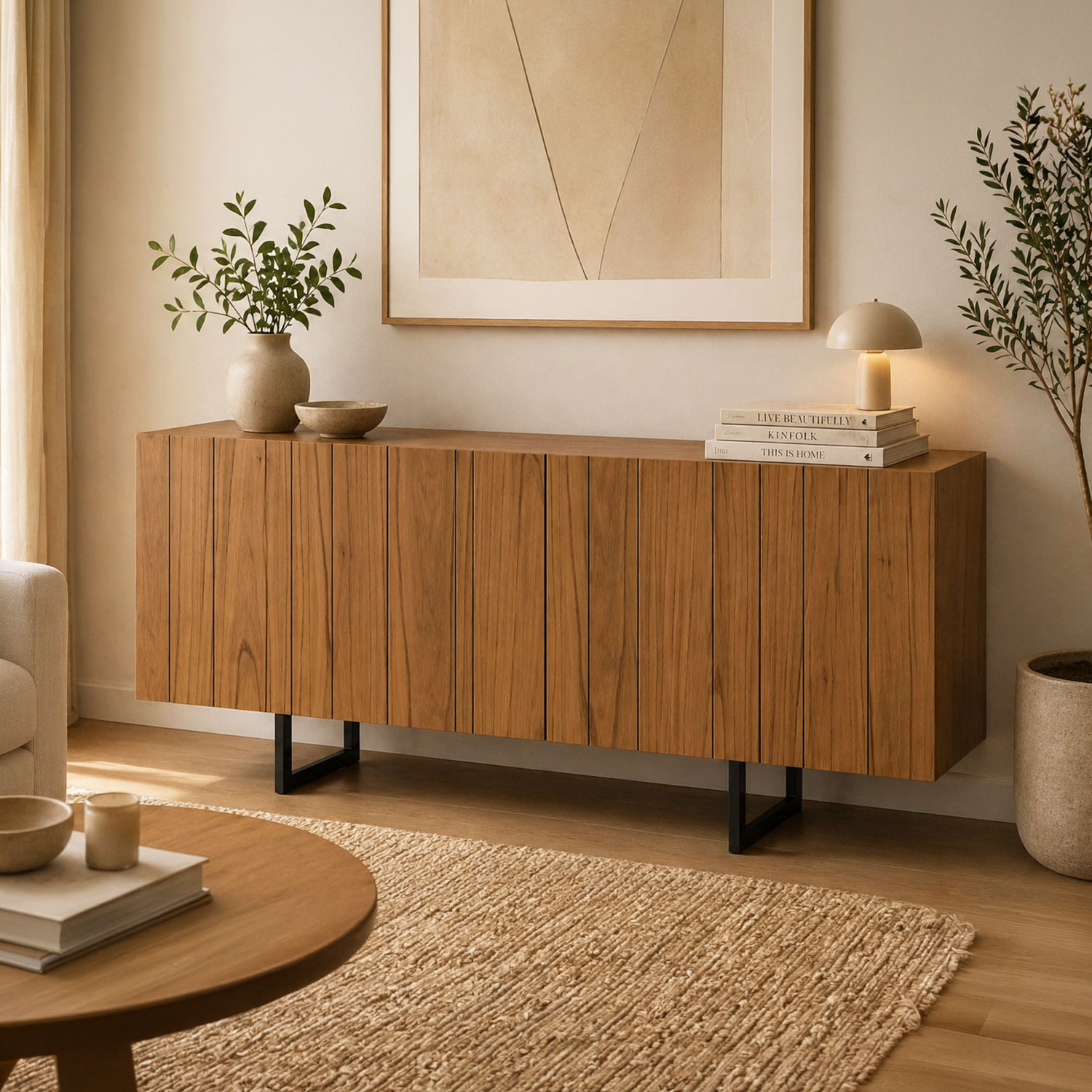 Buffet Rústico 180x40x76 cm