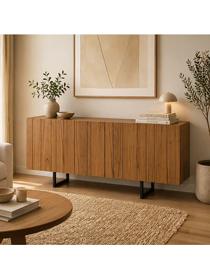 Buffet Rústico 180x40x76 cm