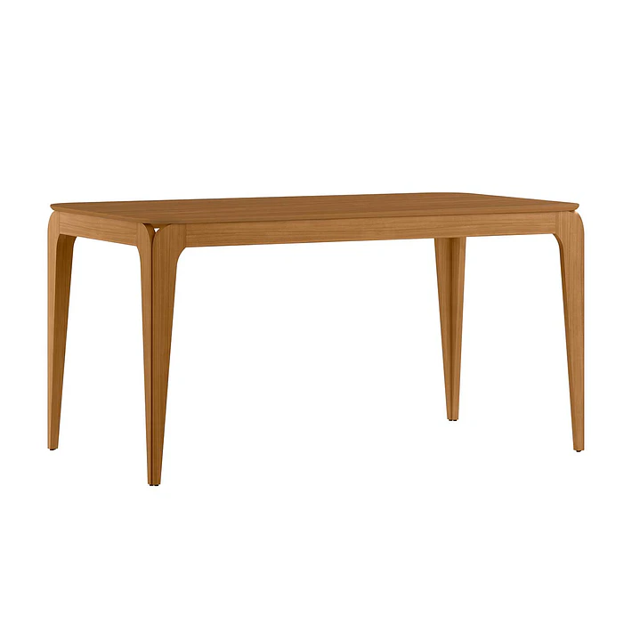 Juego de Comedor Arezzo 6 Sillas Café 80 x 90 x 160 cm 3