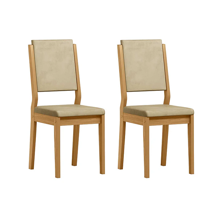 Pack 2 Sillas Carol Café 1