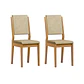 Pack 2 Sillas Carol Café - Miniatura 1