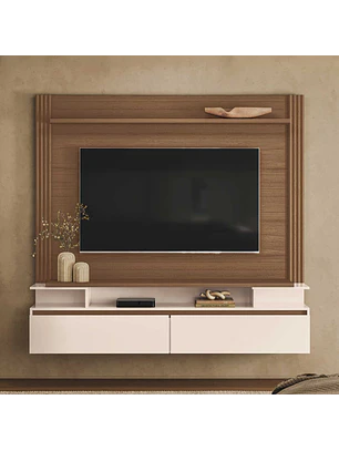 Home TV Panel Capri 1.8 Castaño / Off White