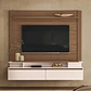 Home TV Panel Capri 1.8 Castaño / Off White - Miniatura 1
