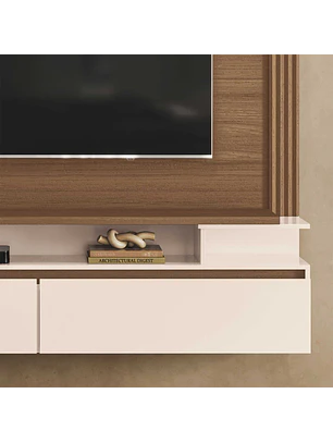 Home TV Panel Capri 1.8 Castaño / Off White