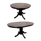 Juego de comedor Juliette Chocolate Extendible 6 sillas Café - Miniatura 3