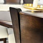 Juego de comedor Juliette Chocolate Extendible 6 sillas Café - Miniatura 5