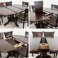 Juego de comedor Juliette Chocolate Extendible 6 sillas Café - Miniatura 8