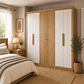 Closet 6 puertas Atelier Marrocos/ Off white 217 x 229,8 x 46.8 - Miniatura 1