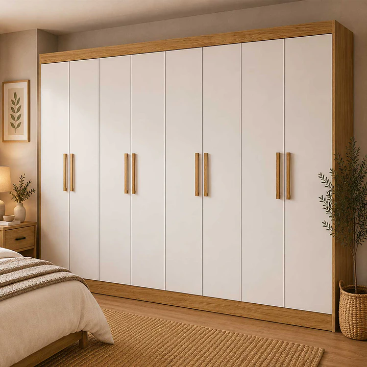 Closet 8 puertas Neo Marrocos/ Off white 200 x 236,8 x 46.5 1