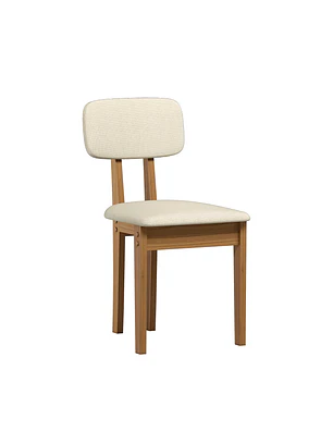 Juego de comedor 4 sillas Isis Cinamomo 1.0 Beige