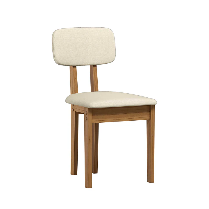 Juego de comedor 4 sillas Isis Cinamomo 1.0 Beige 4