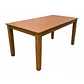 Juego de comedor madera Aline 6 sillas Crossback Café - Miniatura 6