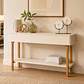 Arrimo Nantes Off White 136 x 76,5 x 31 cm - Miniatura 1