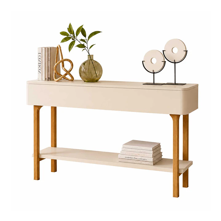 Arrimo Nantes Off White 136 x 76,5 x 31 cm 2