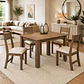 Juego de comedor 4 sillas Destiny Beige 75,1 x 75 x 110 cm - Miniatura 1