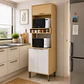 Mueble de Cocina para microondas Camil 210,5 x 70 x 51,6 - Miniatura 1
