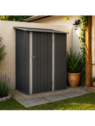 Bodega Jardín 142x84x189 Boxshed Gris