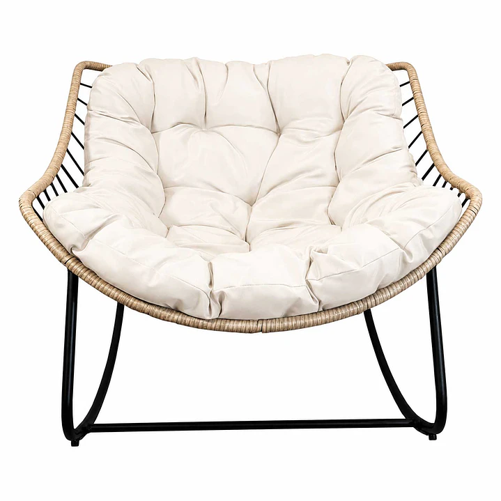 Silla Mecedora Rocking Chair Natal Marfil 2