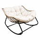 Silla Mecedora Rocking Chair Natal Marfil - Miniatura 3