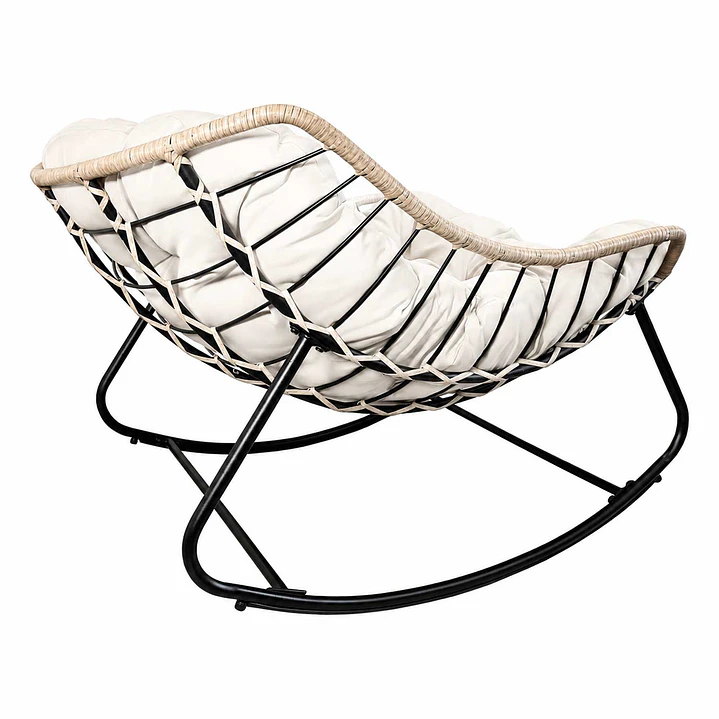 Silla Mecedora Rocking Chair Natal Marfil 4