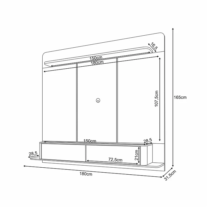 Home Panel Provenza 1.8 Tv 70