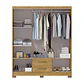 Closet 6 puertas Classic Marrocos Marroco / Ripado 188 x 156,6 x 46,5 - Miniatura 2