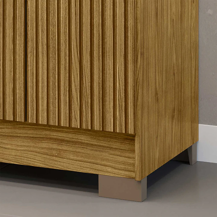 Closet 6 puertas Classic Marrocos Marroco / Ripado 188 x 156,6 x 46,5 4