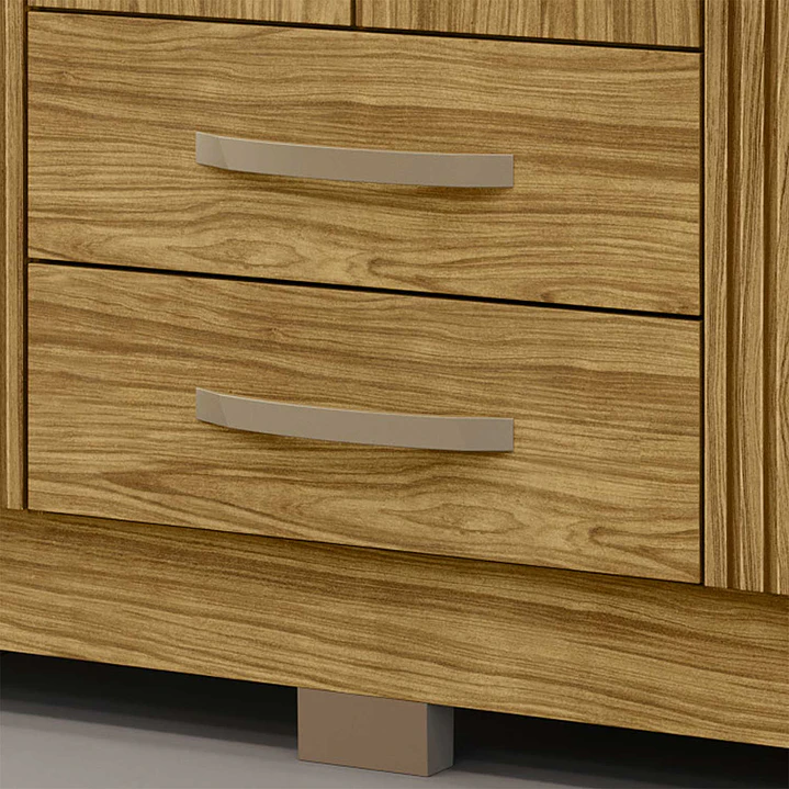 Closet 6 puertas Classic Marrocos Marroco / Ripado 188 x 156,6 x 46,5 5