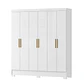 Clóset 6 puertas Nativo blanco 200,6 x 175,2 x 46,2 - Miniatura 3