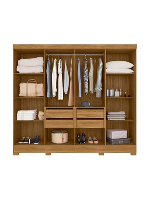 Closet 8 puertas Diplomata Freijo / Cinza