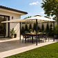 Pérgola Quintay con Lateral 3x3mt Marfil - Miniatura 2