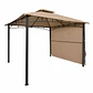 Pérgola Quintay con Lateral 3x3mt Café - Miniatura 3