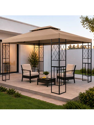 Pérgola Bahia Inglesa 3x4mt Café