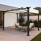 Pérgola Retractil Maitencillo 3x4 mt Marfil - Miniatura 1