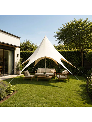 Toldo Estrella 3.5mts Marfil 