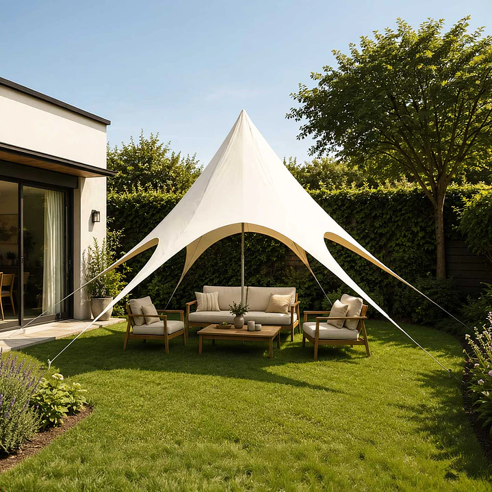 Toldo Estrella 3.5mts Marfil  1